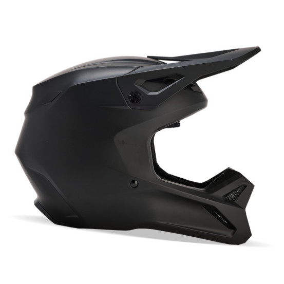 Casque cross enfant Fox V1 - Noir Mat Noir Mat