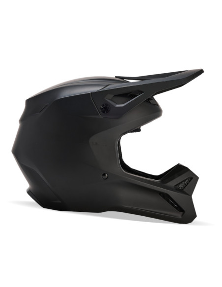 Casque cross enfant Fox V1 - Noir Mat Noir Mat