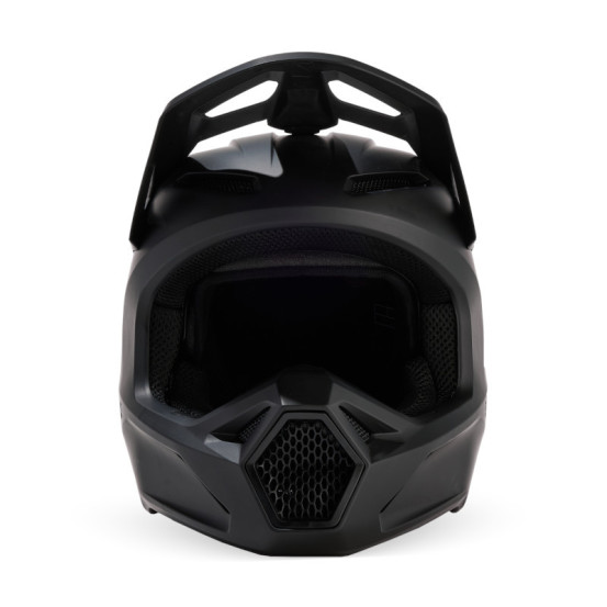 Casque cross enfant Fox V1 - Noir Mat Noir Mat