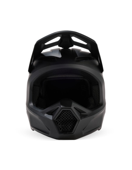 Casque cross enfant Fox V1 - Noir Mat Noir Mat