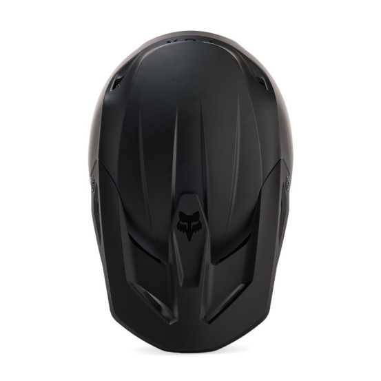 Casque cross enfant Fox V1 - Noir Mat Noir Mat