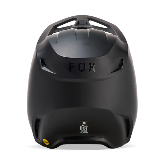 Casque cross enfant Fox V1 - Noir Mat Noir Mat
