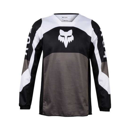 Maillot cross enfant Fox 2024 180 Nitro - Noir Gris