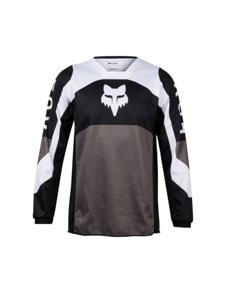 Maillot cross enfant Fox 2024 180 Nitro - Noir Gris