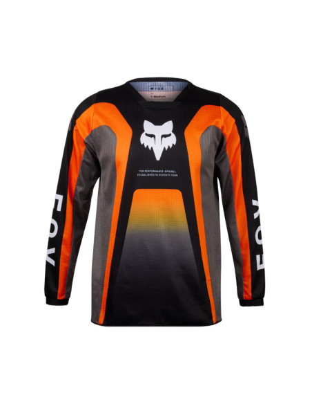 Maillot cross enfant Fox 2024 180 Ballast - Noir Gris