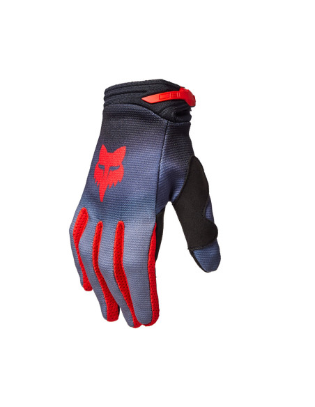 Gants cross enfant Fox Spring 2024 180 Interfere - Gris Rouge