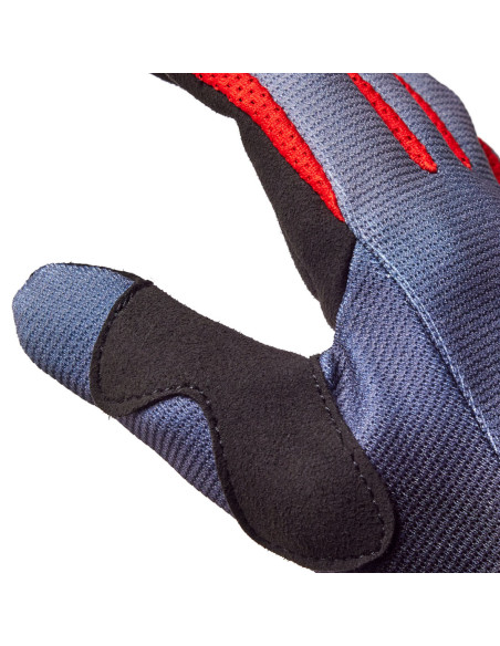 Gants cross enfant Fox Spring 2024 180 Interfere - Gris Rouge