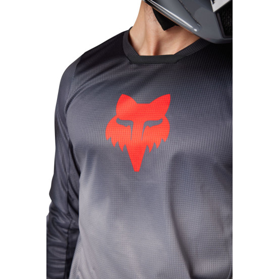 Maillot cross Fox Spring 2024 180 Interfere - Gris Rouge