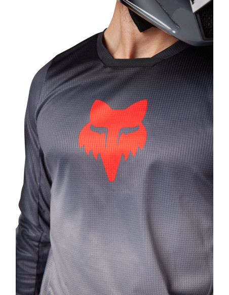 Maillot cross Fox Spring 2024 180 Interfere - Gris Rouge