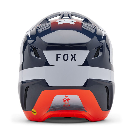Casque cross Fox 2025 V3 Divider - Bleu Midnight