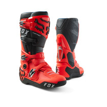 Bottes cross Fox Instinct 2.0 - Rouge Fluo