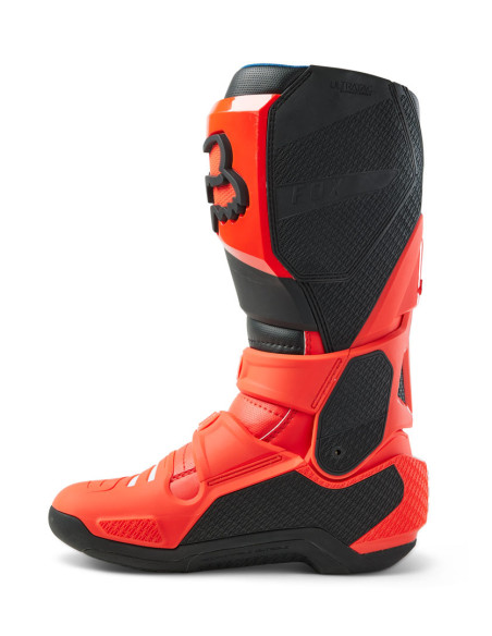 Bottes cross Fox Instinct 2.0 - Rouge Fluo