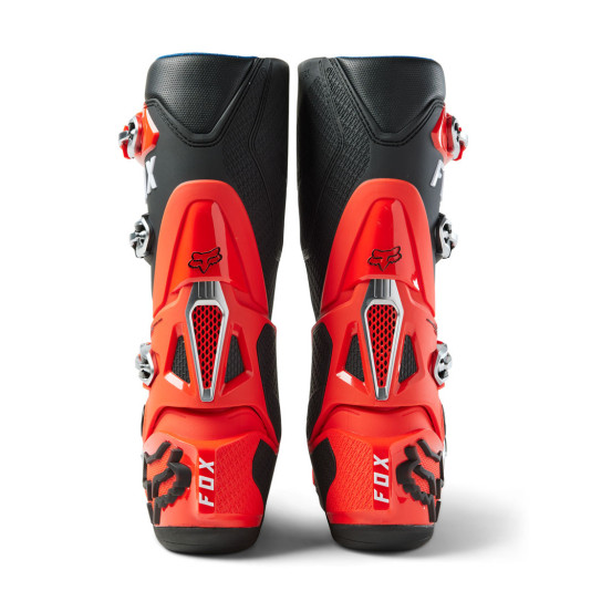 Bottes cross Fox Instinct 2.0 - Rouge Fluo