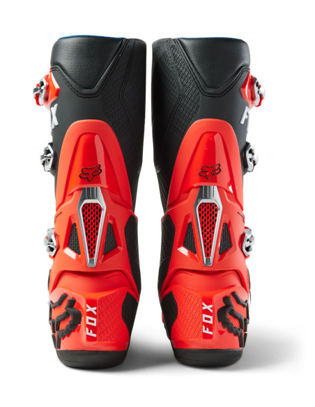 Bottes cross Fox Instinct 2.0 - Rouge Fluo