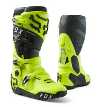 Bottes cross Fox Instinct - Jaune Fluo