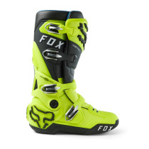 Bottes cross Fox Instinct - Jaune Fluo 2