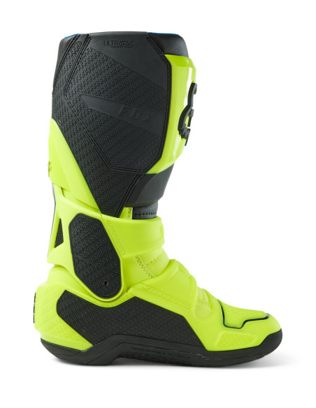 Bottes cross Fox Instinct - Jaune Fluo