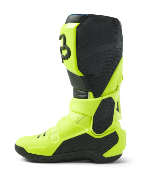 Bottes cross Fox Instinct - Jaune Fluo