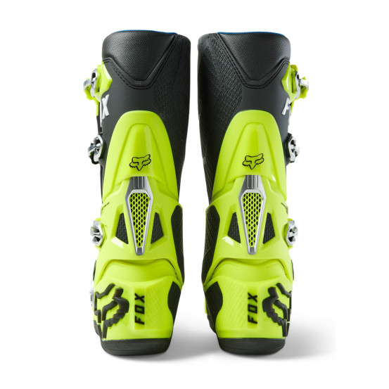Bottes cross Fox Instinct - Jaune Fluo