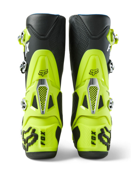 Bottes cross Fox Instinct - Jaune Fluo