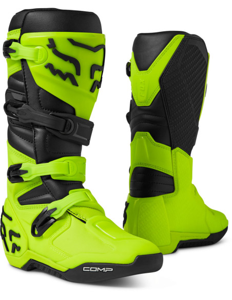 Bottes cross Fox Comp - Jaune Fluo