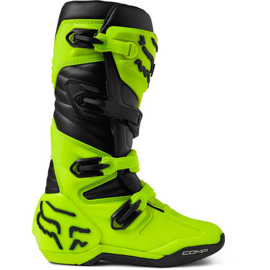Bottes cross Fox Comp - Jaune Fluo