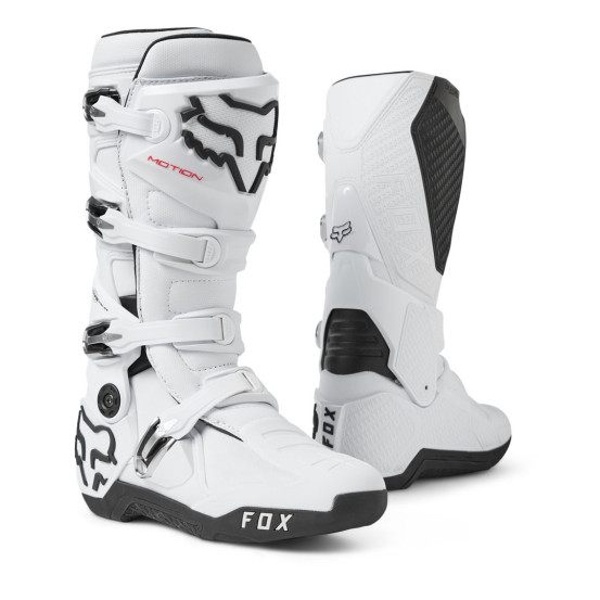 Bottes cross Fox Motion - Blanc