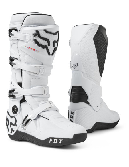 Bottes cross Fox Motion - Blanc