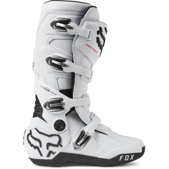 Bottes cross Fox Motion - Blanc