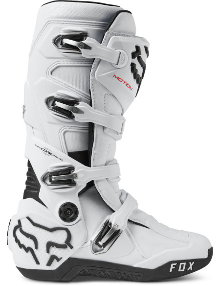 Bottes cross Fox Motion - Blanc