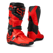 Bottes cross Fox Motion - Rouge Fluo