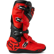 Bottes cross Fox Motion - Rouge Fluo 2