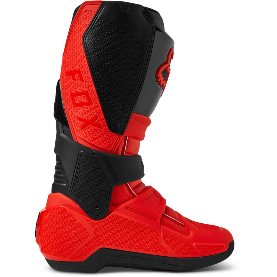 Bottes cross Fox Motion - Rouge Fluo