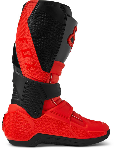 Bottes cross Fox Motion - Rouge Fluo