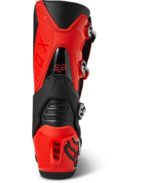 Bottes cross Fox Motion - Rouge Fluo