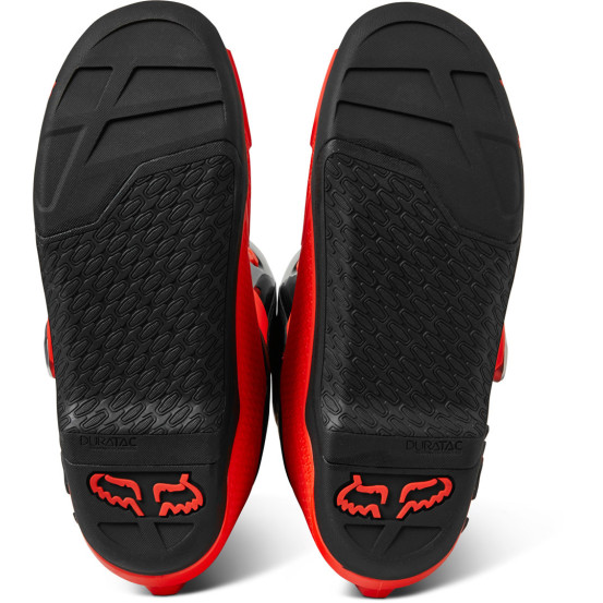 Bottes cross Fox Motion - Rouge Fluo
