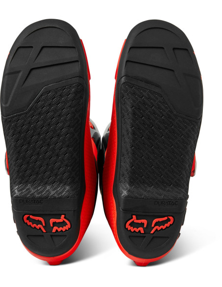 Bottes cross Fox Motion - Rouge Fluo