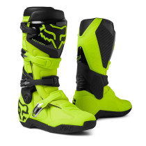 Bottes cross Fox Motion - Jaune Fluo