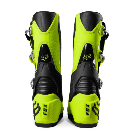 Bottes cross Fox Motion - Jaune Fluo