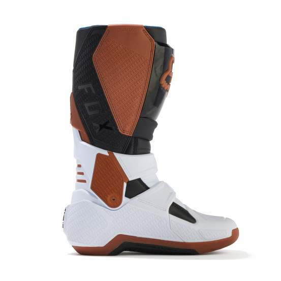 Bottes cross Fox 2024 Motion - Noir Blanc Or