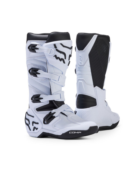 Bottes cross enfant Fox Comp - Blanc