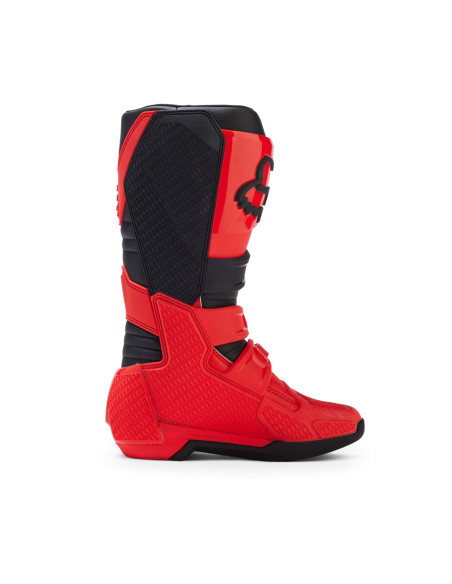 Bottes cross enfant Fox 2024 Comp - Rouge Fluo