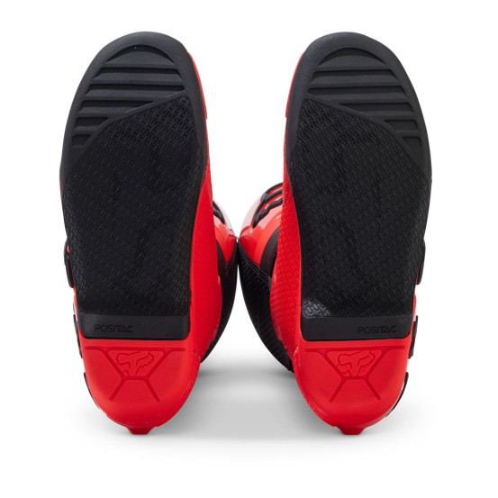 Bottes cross enfant Fox 2024 Comp - Rouge Fluo