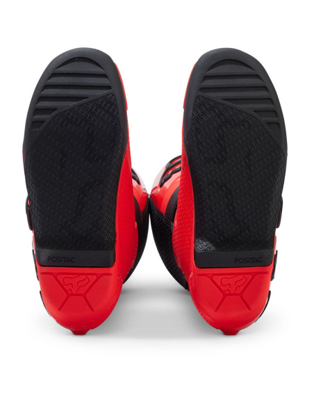 Bottes cross enfant Fox 2024 Comp - Rouge Fluo