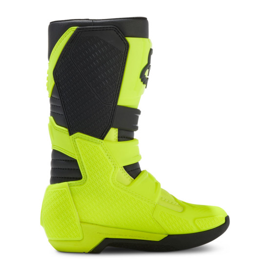 Bottes cross enfant Fox 2024 Comp - Jaune Fluo