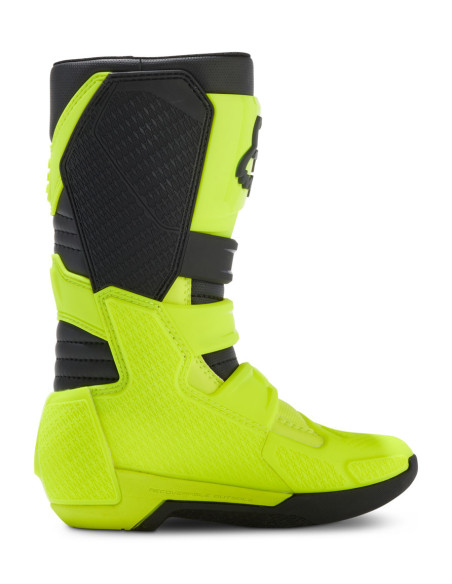 Bottes cross enfant Fox 2024 Comp - Jaune Fluo