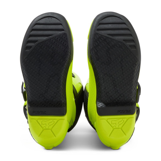 Bottes cross enfant Fox 2024 Comp - Jaune Fluo