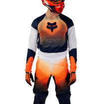 Maillot cross Fox 2024 360 Revise - Marine Orange
