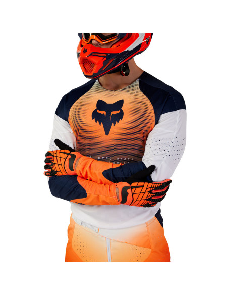 Maillot cross Fox 2024 360 Revise - Marine Orange