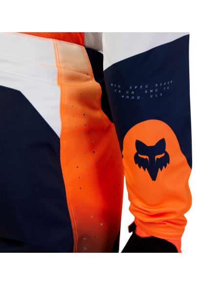 Maillot cross Fox 2024 360 Revise - Marine Orange